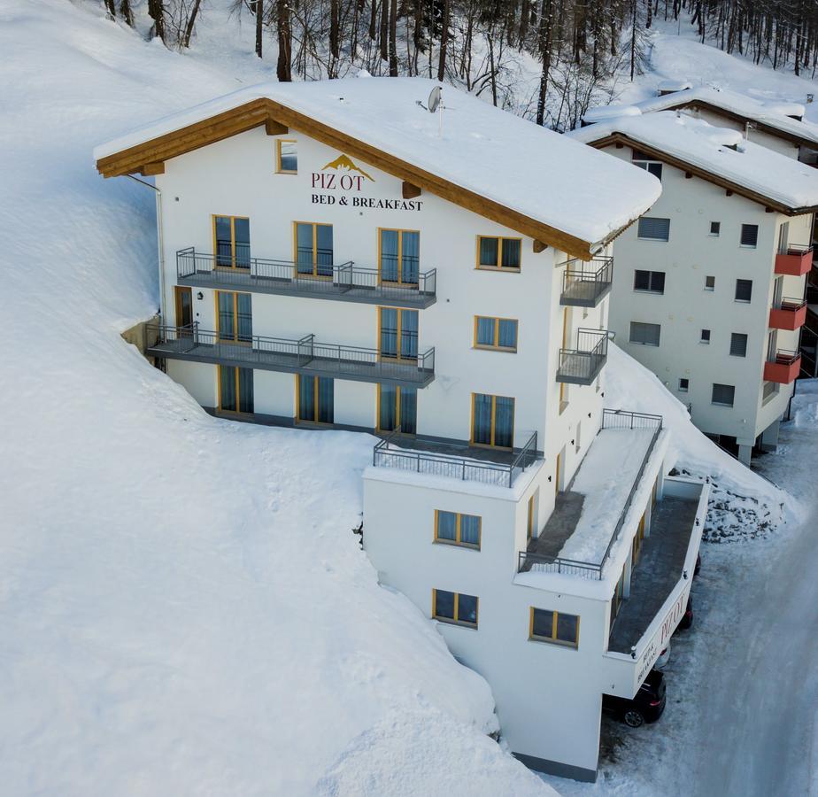 Piz Ot Hotel Samnaun Bagian luar foto